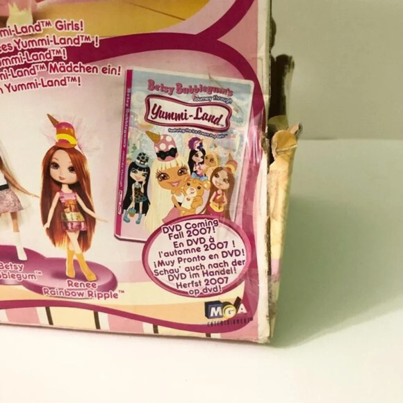 MGA Yummi Land Ice Cream Pop Girls Nikki Neopolitan 12 Inch Doll Damaged Box - Picture 11 of 16